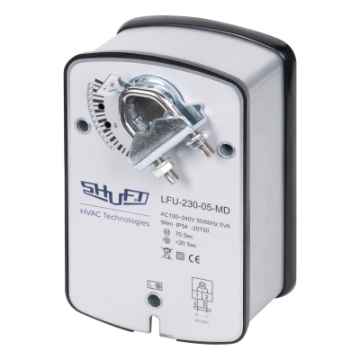 Электропривод с возвратной пружиной Shuft LFU-24-05-S1-MD Электропривод с возвратной пружиной Shuft LFU-24-05-S1-MD