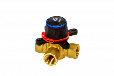 Клапан регулирующий поворотный трехходовой Ридан HRB-3R, DN32, Kvs 16 Клапан регулирующий поворотный трехходовой Ридан HRB-3R, DN32, Kvs 16