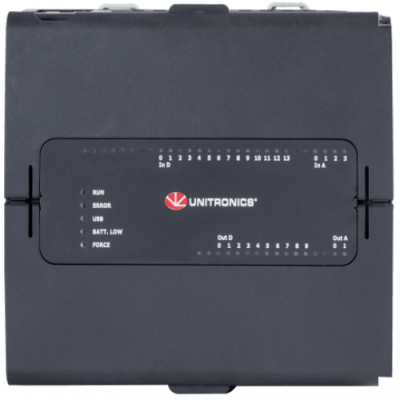 USC-B5-TA30 Контроллер UniStream Стандарт 24 VDC, 14DI (из них 2 High speed) 2AI, 2TC, 10TO, 2AO. Unitronics